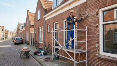 gevel renoveren energie besparen